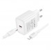 Мережевий Зарядний Пристрій Borofone BA84A 1USB-C PD/QC 30W+Type-C to Lightning