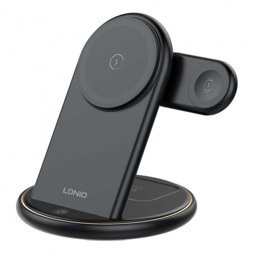 Бездротовий Зарядний Пристрій LDNIO WL02 5in1 25.5W For iWatch
