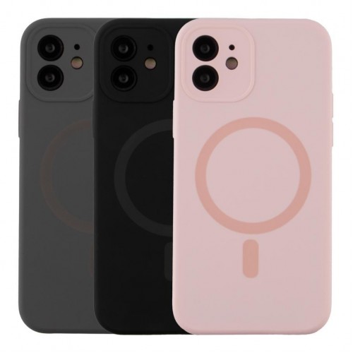 Чохол Glow Silicone Case Full Camera with Magsafe для iPhone 12