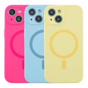 Чохол Glow Silicone Case Full Camera with Magsafe для iPhone 15 Чохол Glow Silicone Case Full Camera with Magsafe для iPhone 15