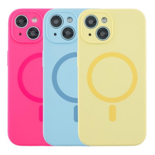 Чохол Glow Silicone Case Full Camera with Magsafe для iPhone 15