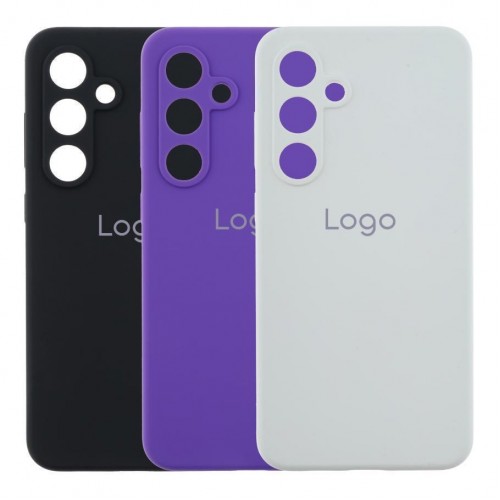 Чохол Liquid Silicone (AA) Full Camera для Samsung Galaxy S24 FE 5G (S721)
