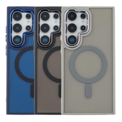 Чохол TPU+PC Space Magnetic Color with Magsafe для Samsung Galaxy S24 Ultra 5G (S928)