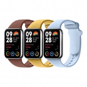 Ремінець для Xiaomi Mi Band 8 Pro/Mi Band 9 Pro/Redmi Watch 4 Silicone Ремінець для Xiaomi Mi Band 8 Pro/Mi Band 9 Pro/Redmi Watch 4 Silicone