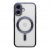 Чохол TPU Metallic Chrome Full Camera with Magsafe для iPhone 16 Чохол TPU Metallic Chrome Full Camera with Magsafe для iPhone 16