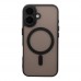 Чохол TPU+PC Magnetic Matte Camera Lens with Magsafe для iPhone 16