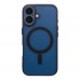 Чохол TPU+PC Magnetic Matte Camera Lens with Magsafe для iPhone 16