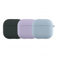 Футляр Silicone Case with microfibra для Samsung Buds FE/Buds 2/Buds 2 Pro/Buds Live