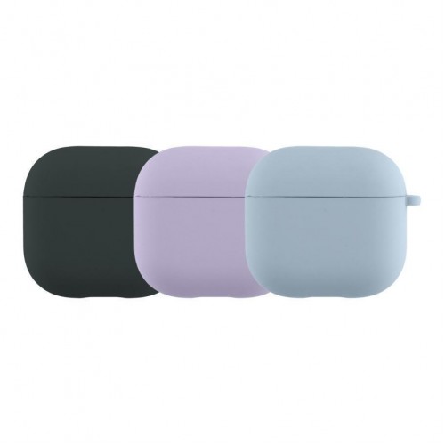 Футляр Silicone Case with microfibra для Samsung Buds FE/Buds 2/Buds 2 Pro/Buds Live