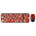 Бездротова Клавіатура і Миша TWolf TF350 Colorful