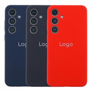 Чохол Liquid Silicone (AA) Full Camera для Samsung Galaxy S24+ 5G (S926)