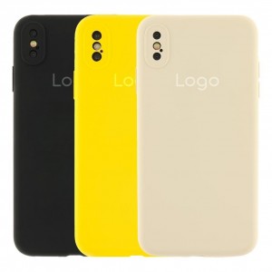 Чохол Silicone Case Full Size with Frame для iPhone X/Xs