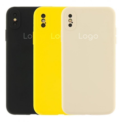 Чохол Silicone Case Full Size with Frame для iPhone X/Xs