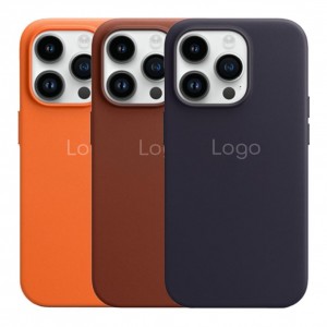 Чохол Leather Case with MagSafe для iPhone 15 Pro Max Уцінка