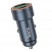 Автомобільний Зарядний Пристрій Hoco Z57A 1USB/1USB-C PD30W/QC3.0+Type-C to Type-C