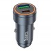 Автомобільний Зарядний Пристрій Hoco Z57A 1USB/1USB-C PD30W/QC3.0+Type-C to Type-C