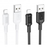 Кабель USB Borofone BX111 Lightning 2.4A
