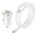 Автомобільний Зарядний Пристрій Borofone BZ22 1USB/1USB-C QC/PD30W+Type-C to Lightning Автомобільний Зарядний Пристрій Borofone BZ22 1USB/1USB-C QC/PD30W+Type-C to Lightning