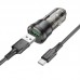 Автомобільний Зарядний Пристрій Borofone BZ23 1USB QC18W+Type-C