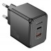 Мережевий Зарядний Пристрій Hoco CS16A 1USB-C/1IP PD/QC 20W