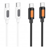 Кабель USB Borofone BX114 Silicone Type-C to Type-C 60W Кабель USB Borofone BX114 Silicone Type-C to Type-C 60W