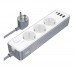 Мережевий Подовжувач Borofone BAC9 (PD20W/1C3A)(EU)(L=3M)