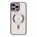 Чохол TPU Metallic Full Camera with Magsafe для iPhone 16 Pro Чохол TPU Metallic Full Camera with Magsafe для iPhone 16 Pro