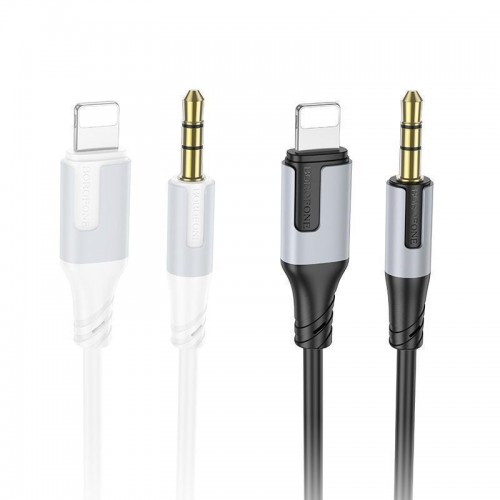 Кабель Aux Borofone BL19 Lightning
