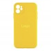 Чохол Silicone Case Full Size with Frame для iPhone 11 Чохол Silicone Case Full Size with Frame для iPhone 11