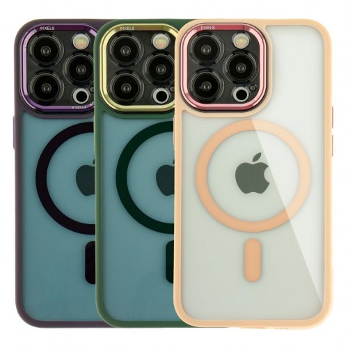 Чохол TPU+PC+Metal Calais with MagSafe для iPhone 13 Pro Max