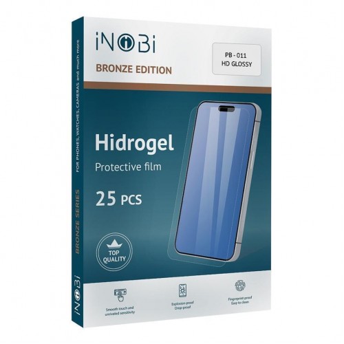 Гідрогель плівка iNobi BRONZE PB-011 Korean / 25 штук (глянсова)