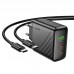 Мережевий Зарядний Пристрій Hoco CS26A 2USB-C/1USB PD/QC 45W+Type-C to Type-C