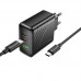 Мережевий Зарядний Пристрій Hoco CS26A 2USB-C/1USB PD/QC 45W+Type-C to Type-C