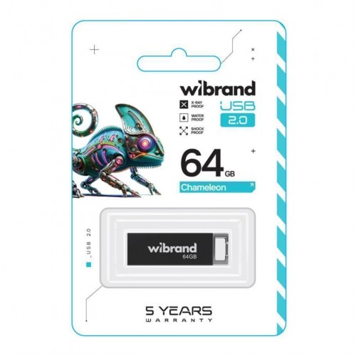 USB флеш-накопичувач Wibrand 64gb Chameleon