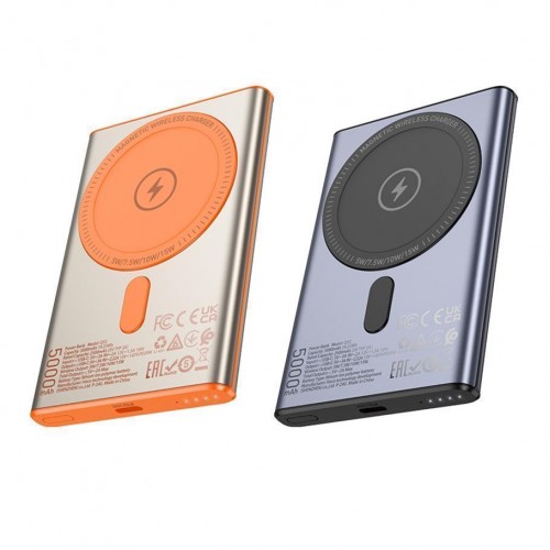 Універсальна Мобільна Батарея Power Bank Hoco Q32 Bird PD20W wireless magnetic 5000mAh