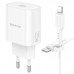 Мережевий Зарядний Пристрій Borofone BA82A 1USB-C PD/QC 25W+Type-C to Lightning Мережевий Зарядний Пристрій Borofone BA82A 1USB-C PD/QC 25W+Type-C to Lightning