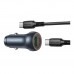 Автомобільний Зарядний Пристрій Borofone BZ32B 1USB/1USB-C QC/PD48W+Type-C to Type-C
