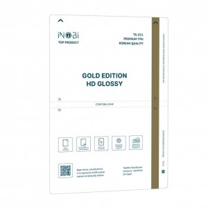 ПОШТУЧНО Гідрогель плівка для планшета iNobi GOLD TG-021 Korean / (глянсова)