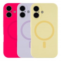 Чохол Glow Silicone Case Full Camera with Magsafe для iPhone 16 Чохол Glow Silicone Case Full Camera with Magsafe для iPhone 16