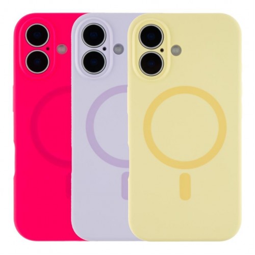 Чохол Glow Silicone Case Full Camera with Magsafe для iPhone 16