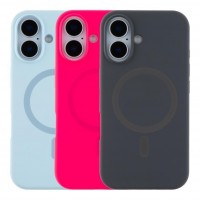 Чохол Glow Silicone Case with Magsafe для iPhone 16 Чохол Glow Silicone Case with Magsafe для iPhone 16