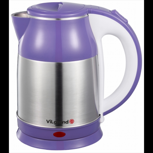 Чайник електричний нержавейка (1.8 л; 2 кВт) ViLgrand VS18103_purple