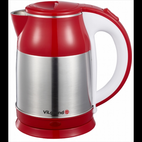 Чайник електричний нержавейка (1.8 л; 2 кВт) ViLgrand VS18103_red