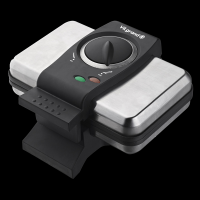 Вафельниця електрична 1000 Вт, нерж. ViLgrand VW1010F