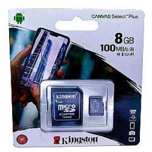 НЕТУ Карта памяти micro SDHC 8GB Kingston (class 10) (UHS-1) (c адаптером) НЕТУ Карта памяти micro SDHC 8GB Kingston (class 10) (UHS-1) (c адаптером)