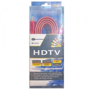 АРХИВ НЕТУ Кабель HDMI 3м плоский (красный, жёлтый, зелёный, синий) АРХИВ НЕТУ Кабель HDMI 3м плоский (красный, жёлтый, зелёный, синий)