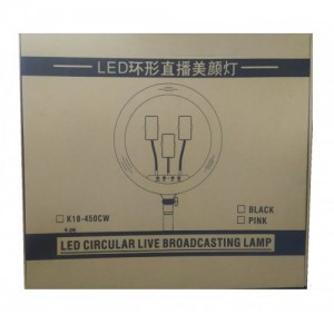 АРХИВ НЕТУ Кольцевая LED лампа K18-450CW (45см) (8 шт/ящ) АРХИВ НЕТУ Кольцевая LED лампа K18-450CW (45см) (8 шт/ящ)