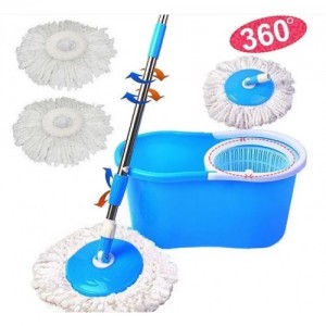 АРХИВ НЕТУ Швабра-ведро, лентяйка с отжимом Easy Mop (круглая) (24 шт/ящ) @