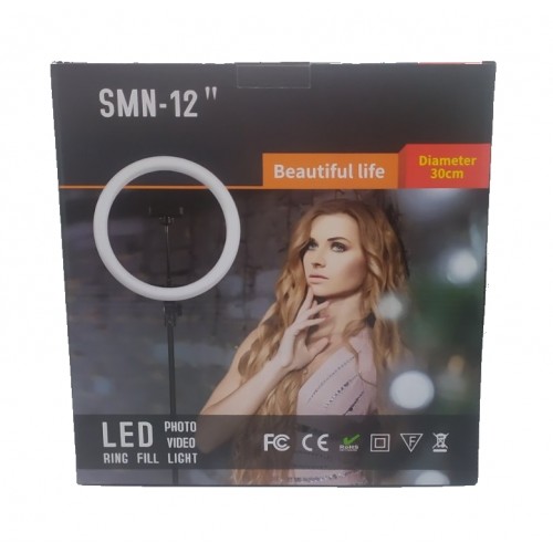 Кольцевая LED лампа SMN-12