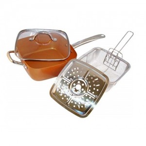 АРХИВ НЕТУ Сковорода универсальная Copper cook deep square pan (4 шт/ящ) АРХИВ НЕТУ Сковорода универсальная Copper cook deep square pan (4 шт/ящ)